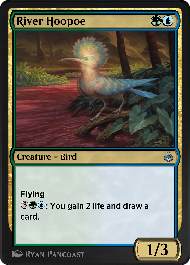 River Hoopoe (AKR-256) - Amonkhet Remastered-1