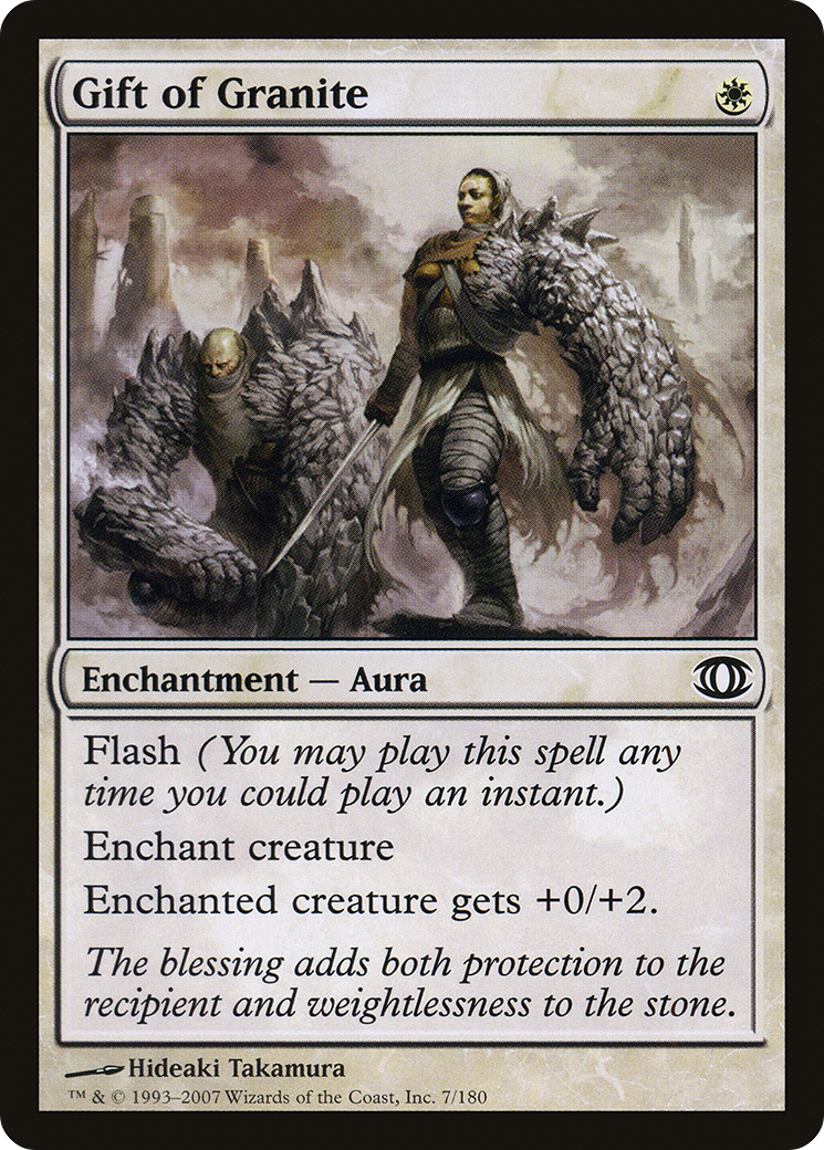 Gift of Granite [Future Sight]-1