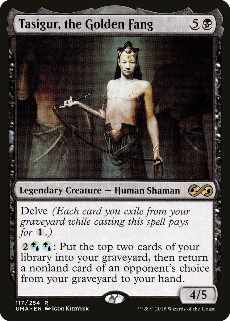 Tasigur, the Golden Fang [Ultimate Masters]-1