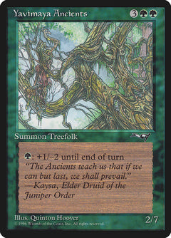 Yavimaya Ancients (Druid Art) [Alliances]-1