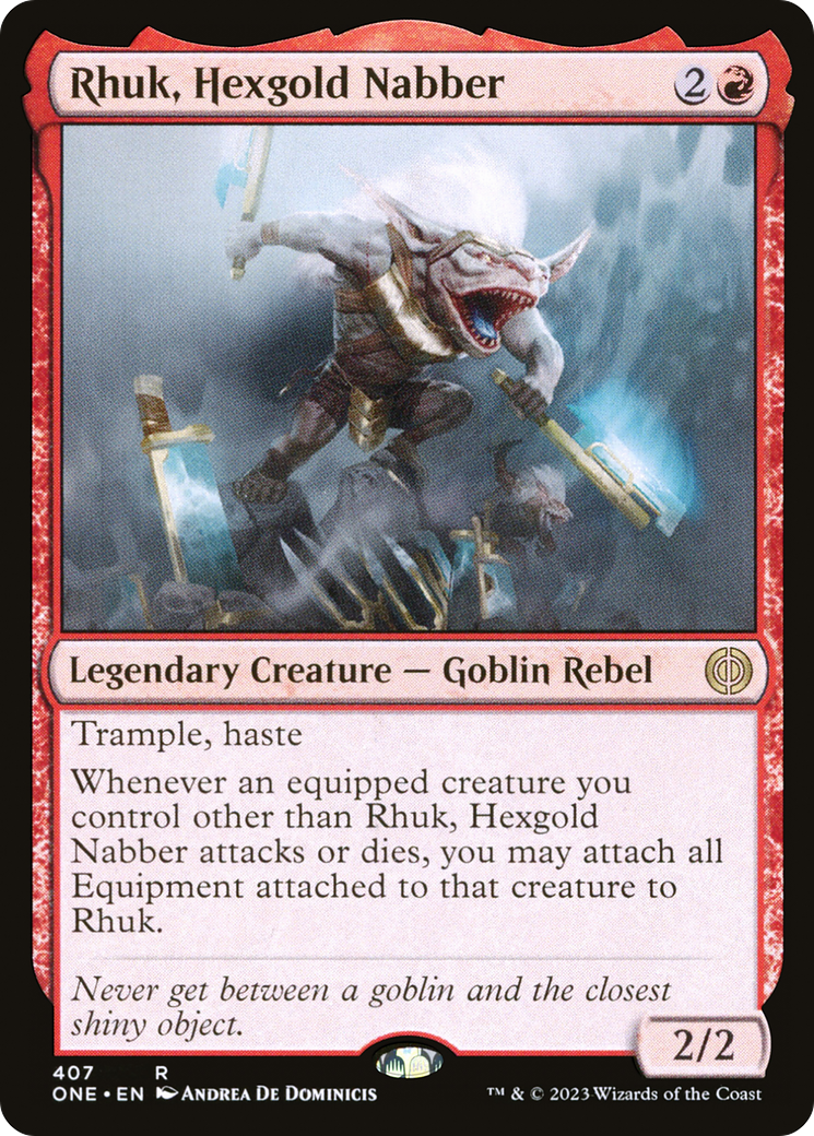 Rhuk, Hexgold Nabber [Phyrexia: All Will Be One]-1
