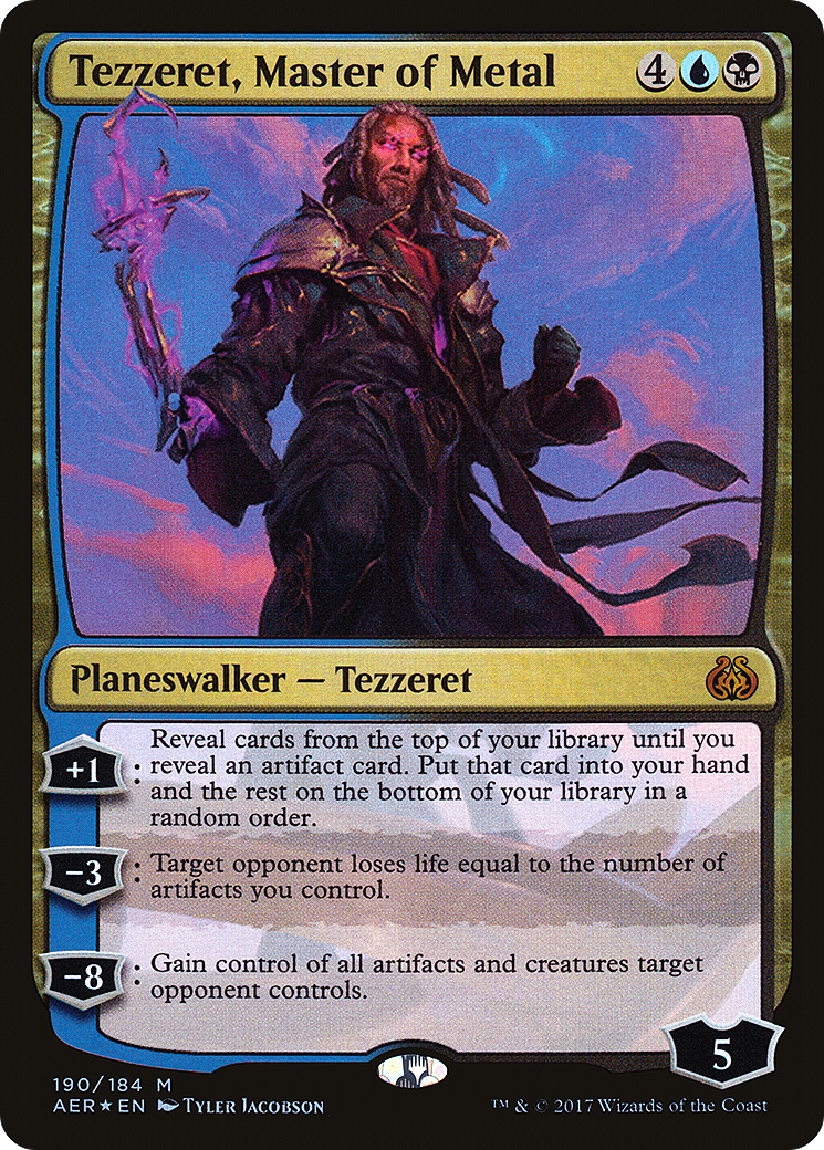 Tezzeret, Master of Metal [Aether Revolt]-1