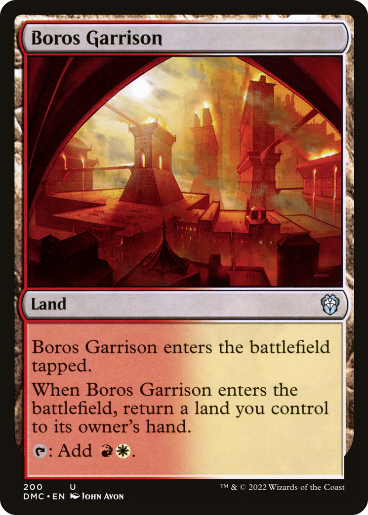 Boros Garrison [Dominaria United Commander]-1