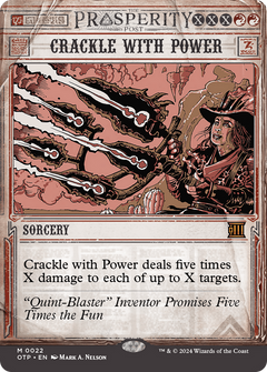 Crackle with Power [Outlaws of Thunder Junction: Breaking News]-1