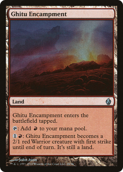 Ghitu Encampment [Premium Deck Series: Fire and Lightning]-1