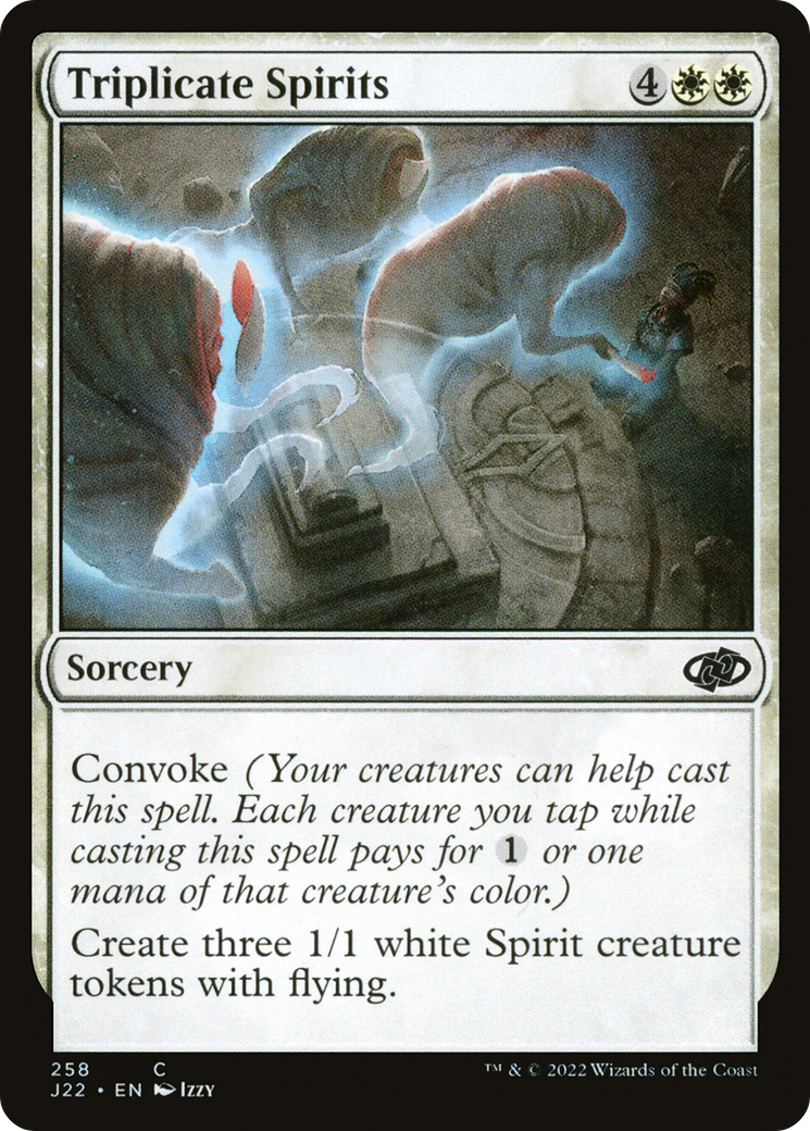 Triplicate Spirits (J22-258) - Jumpstart 2022-1