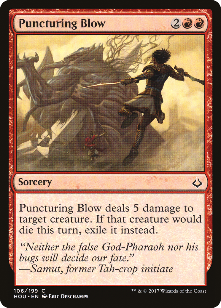 Puncturing Blow [Hour of Devastation]-1