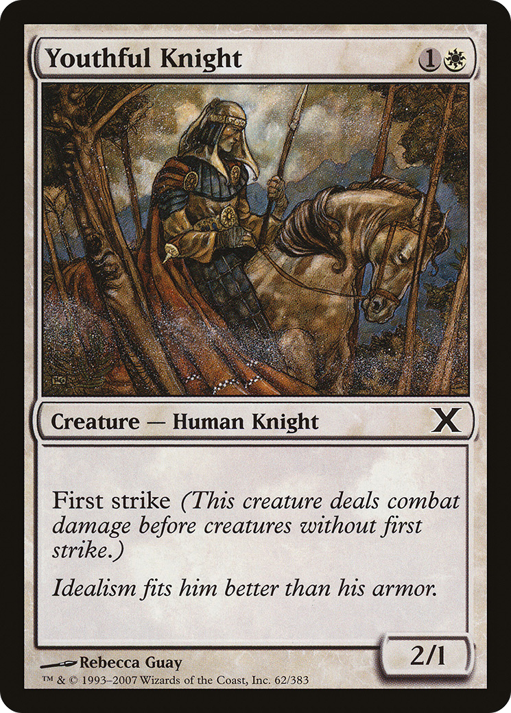 Youthful Knight (10E-062) - Tenth Edition-1