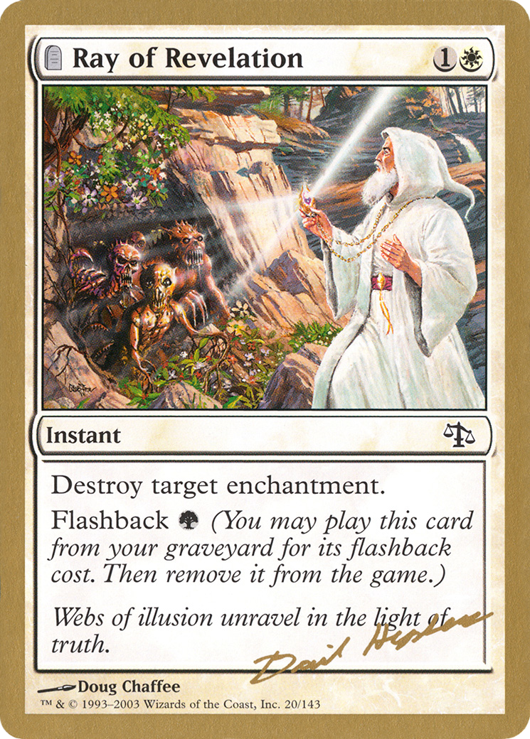 Ray of Revelation - 2003 Dave Humpherys (JUD) (WCD-) - World Championship Decks 2003: (tombstone)-1