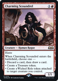 Charming Scoundrel [Wilds of Eldraine Prerelease Promos]-1