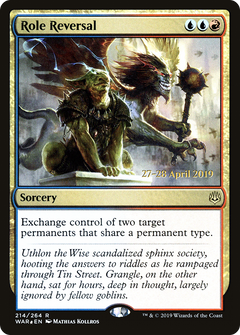 Role Reversal [War of the Spark Prerelease Promos]-1