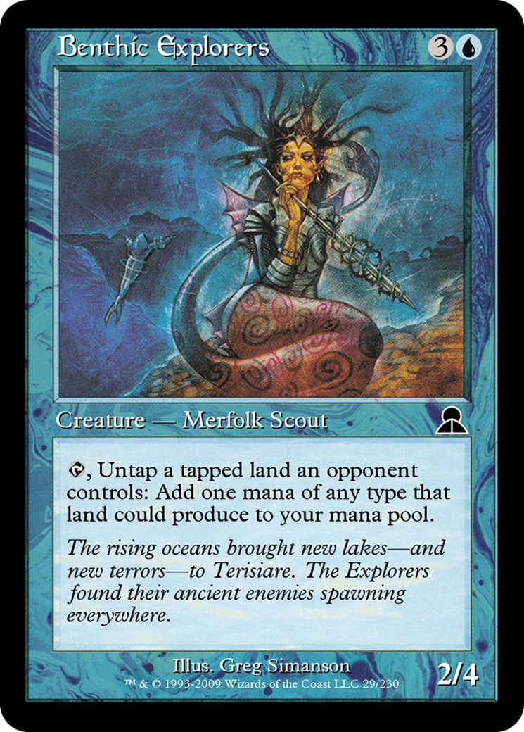 Benthic Explorers (ME3-029) - Masters Edition III Foil-1