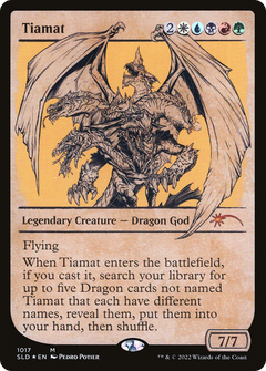 Tiamat (Showcase) [Secret Lair Drop Series]-1