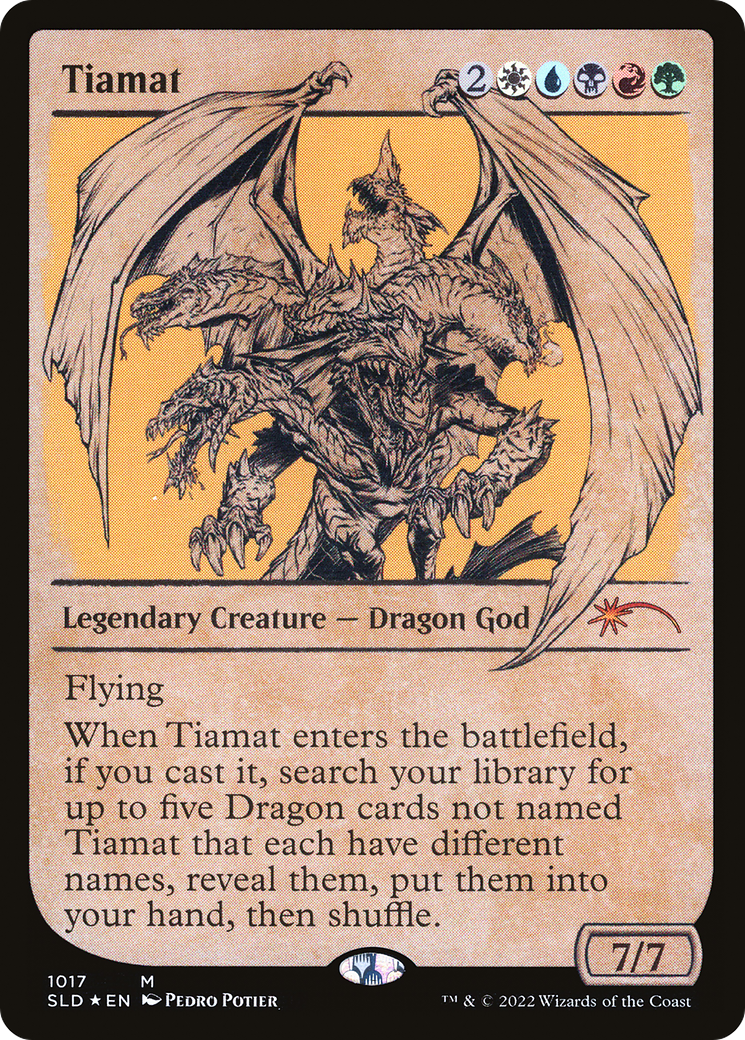 Tiamat (Showcase) [Secret Lair Drop Series]-1