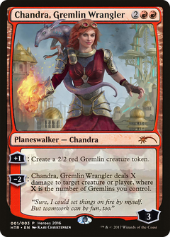 Chandra, Gremlin Wrangler [Heroes of the Realm]-1