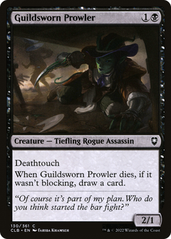 Guildsworn Prowler [Commander Legends: Battle for Baldur's Gate]-1