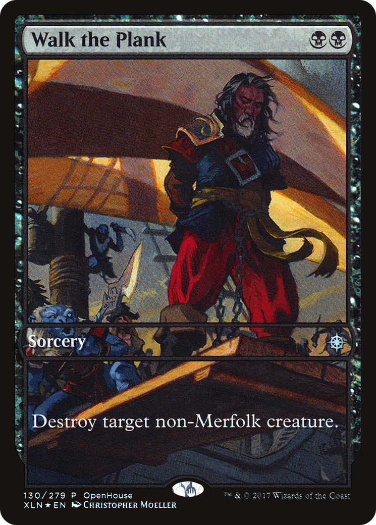Walk the Plank (OHP-130) - Ixalan Promos Foil-1