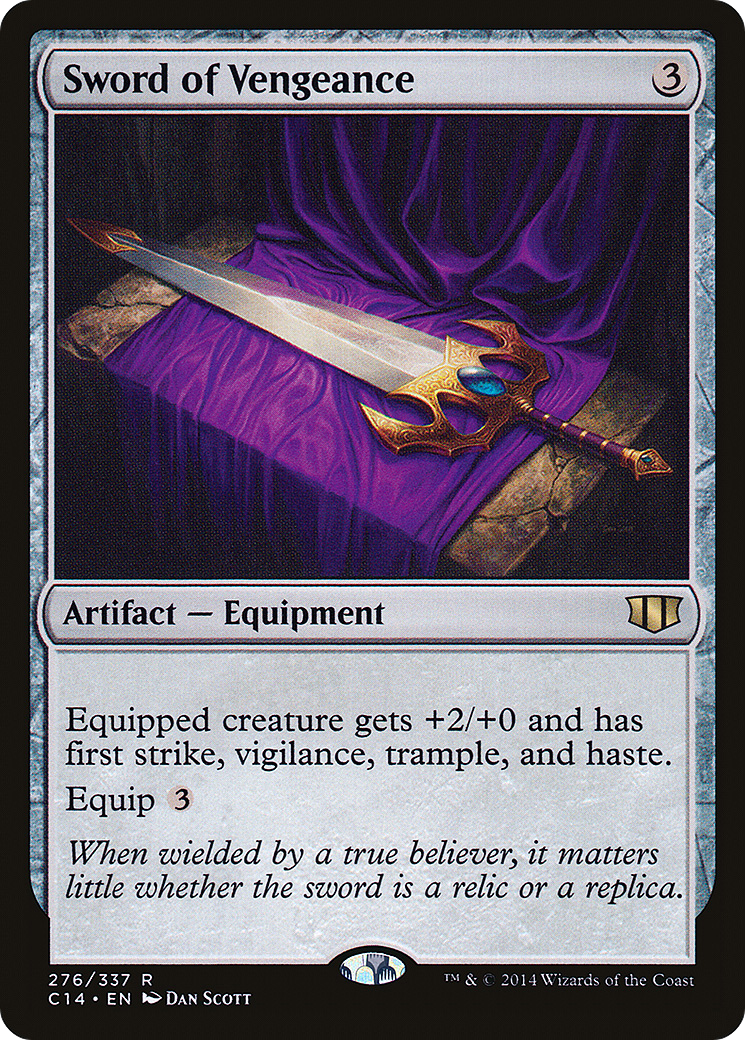 Sword of Vengeance [Commander 2014]-1