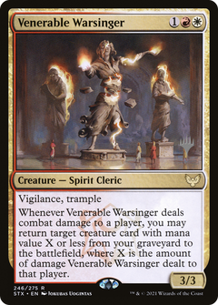 Venerable Warsinger (PPSTX-246) - Strixhaven: School of Mages Promos Foil-1