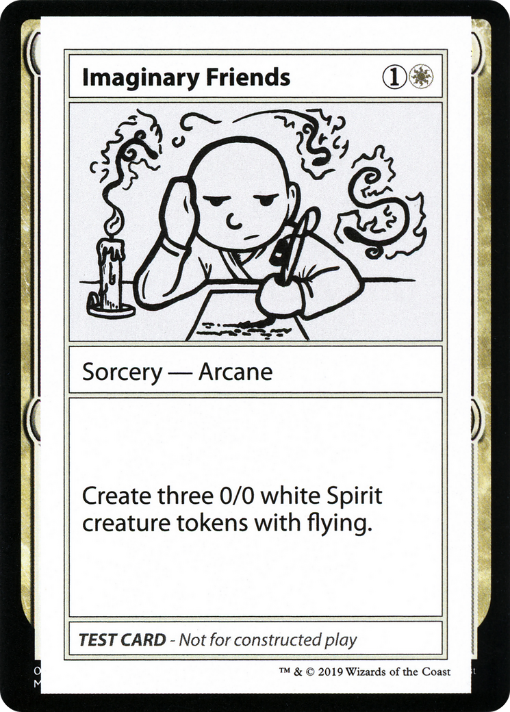 Imaginary Friends (2021 Edition) [Mystery Booster Playtest Cards]-1