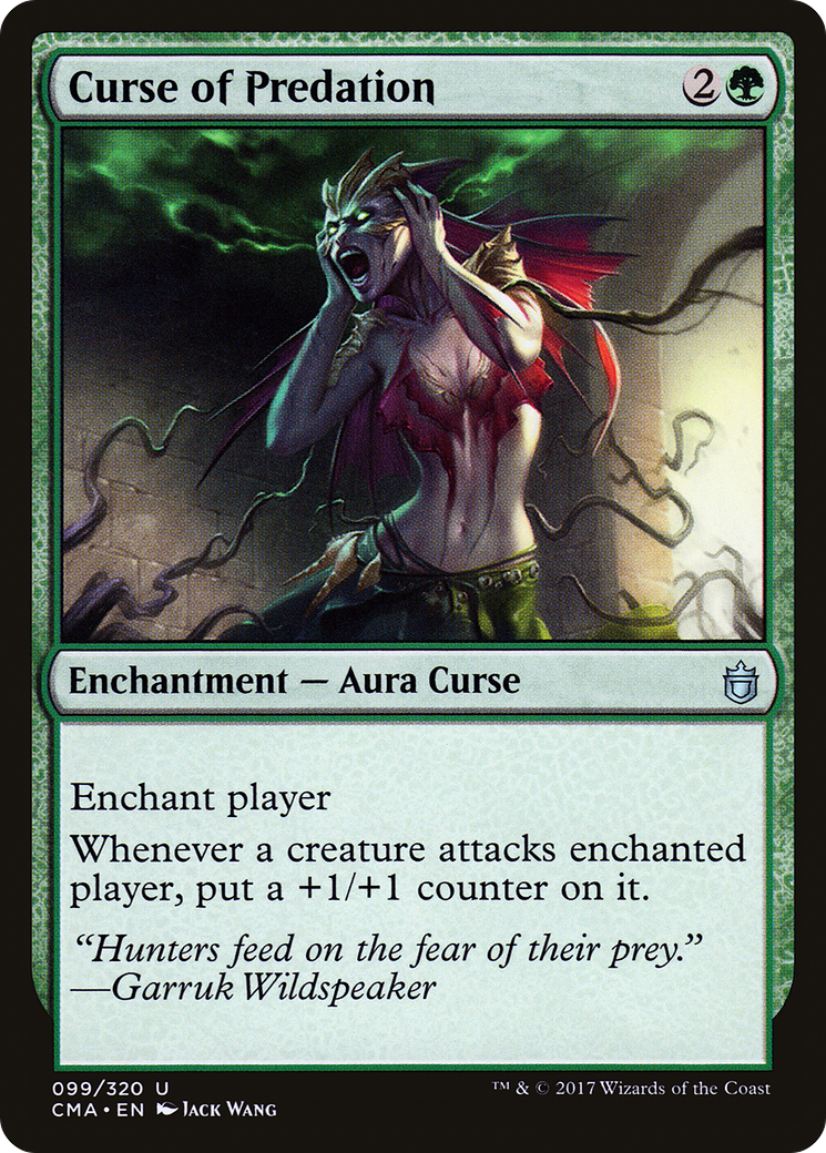 Curse of Predation [Commander Anthology]-1