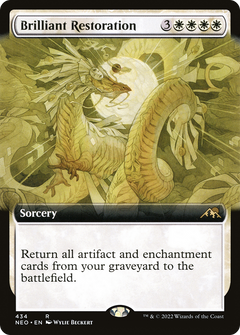 Brilliant Restoration (Extended Art) [Kamigawa: Neon Dynasty]-1