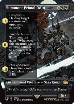 Summon: Primal Odin (Borderless) [FINAL FANTASY]-1
