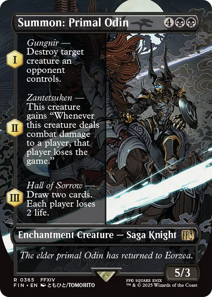 Summon: Primal Odin (Borderless) [FINAL FANTASY]-1
