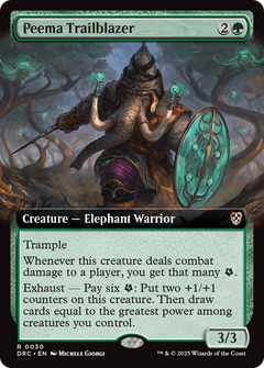Peema Trailblazer (Extended Art) [Aetherdrift Commander]-1