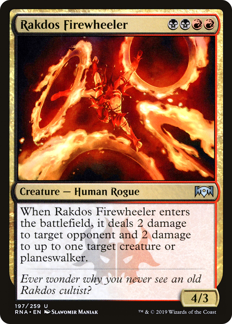 Rakdos Firewheeler [Ravnica Allegiance]-1