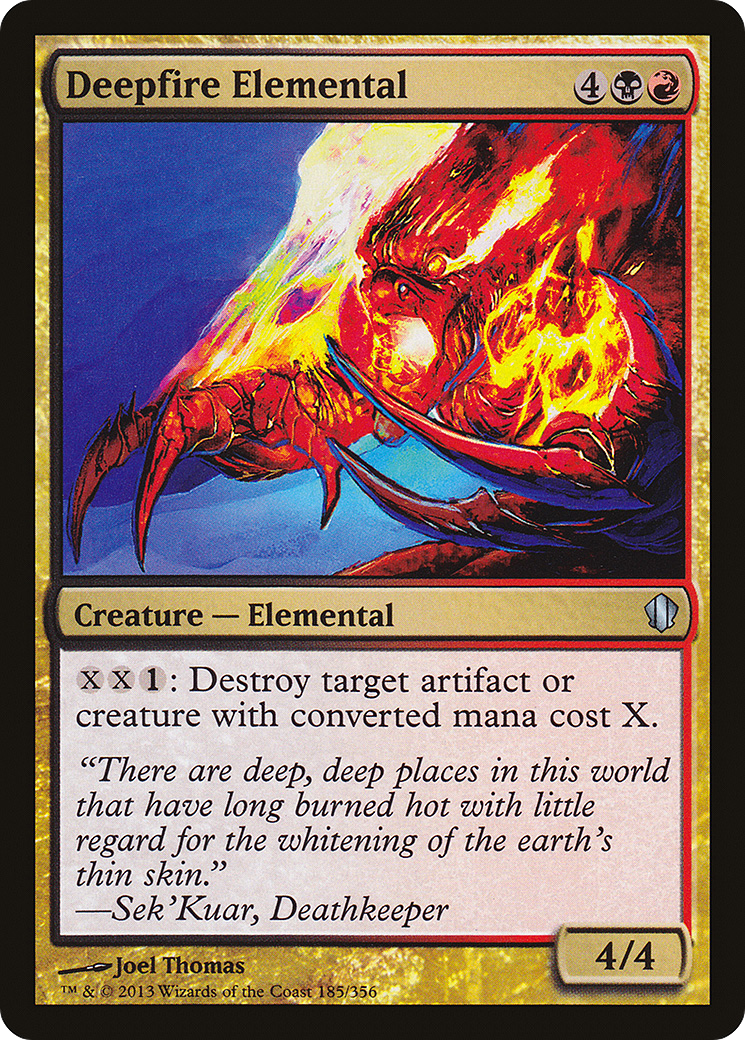 Deepfire Elemental [Commander 2013]-1