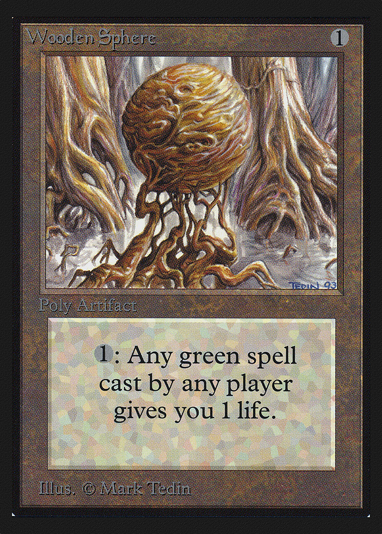 Wooden Sphere (CE) (CED-) - Collectors' Edition-1