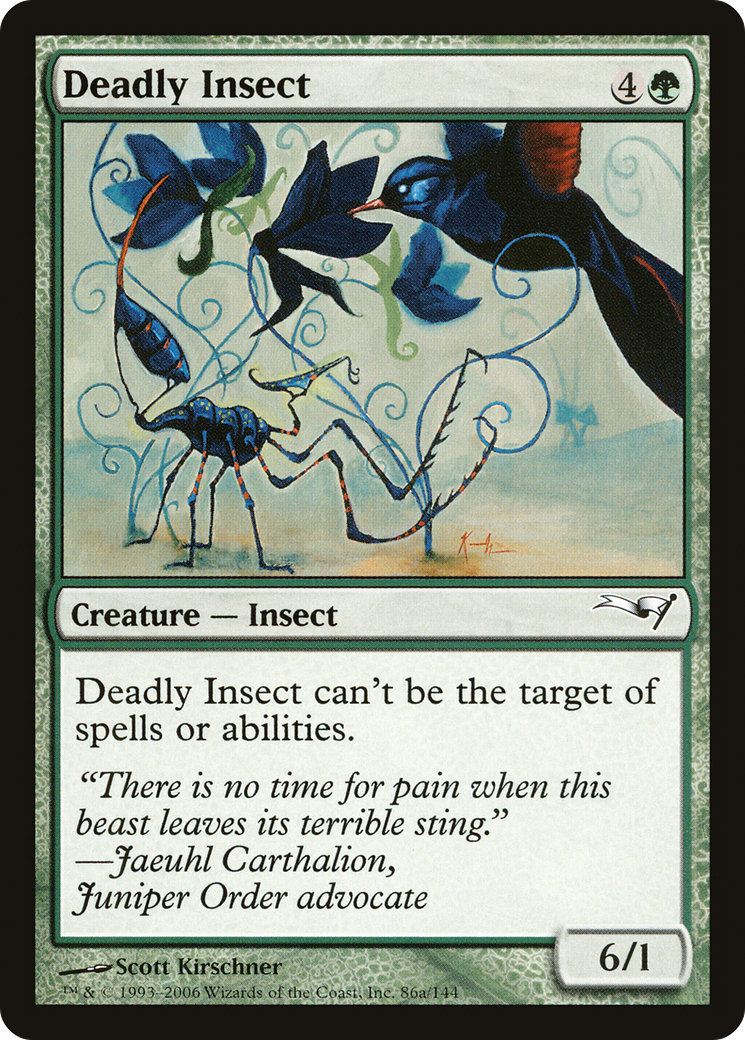 Deadly Insect [Coldsnap Theme Decks]-1