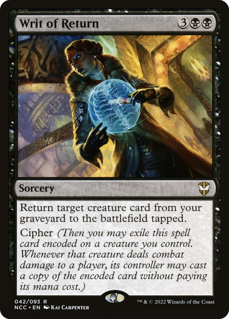 Writ of Return (NCC-042) - New Capenna Commander-1