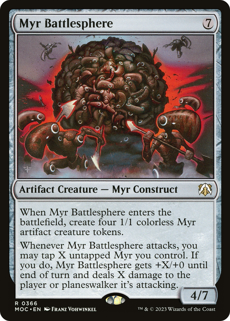 Myr Battlesphere [March of the Machine Commander]-1