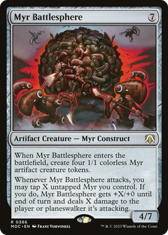 Myr Battlesphere [March of the Machine Commander]-1