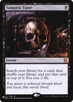 Vampiric Tutor (LIST-112/249) - The List-1