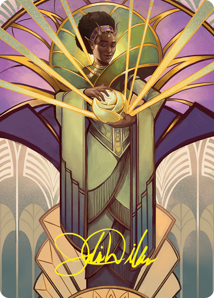 Bloom Tender // Bloom Tender (AFDN-054) - Foundations Art Series (Borderless) Foil-3