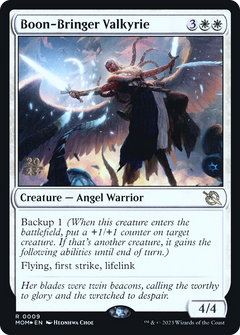 Boon-Bringer Valkyrie [March of the Machine Prerelease Promos]-1