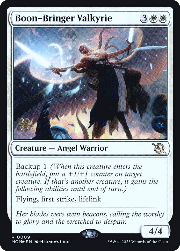 Boon-Bringer Valkyrie [March of the Machine Prerelease Promos]-1