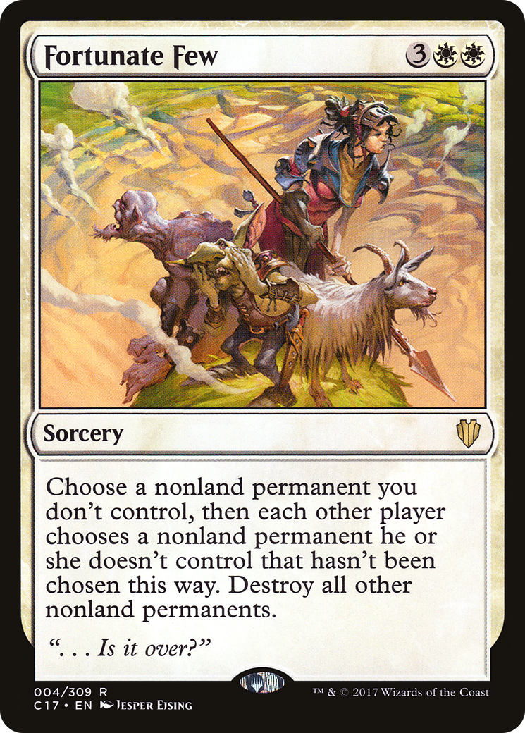 Fortunate Few [Commander 2017]-1