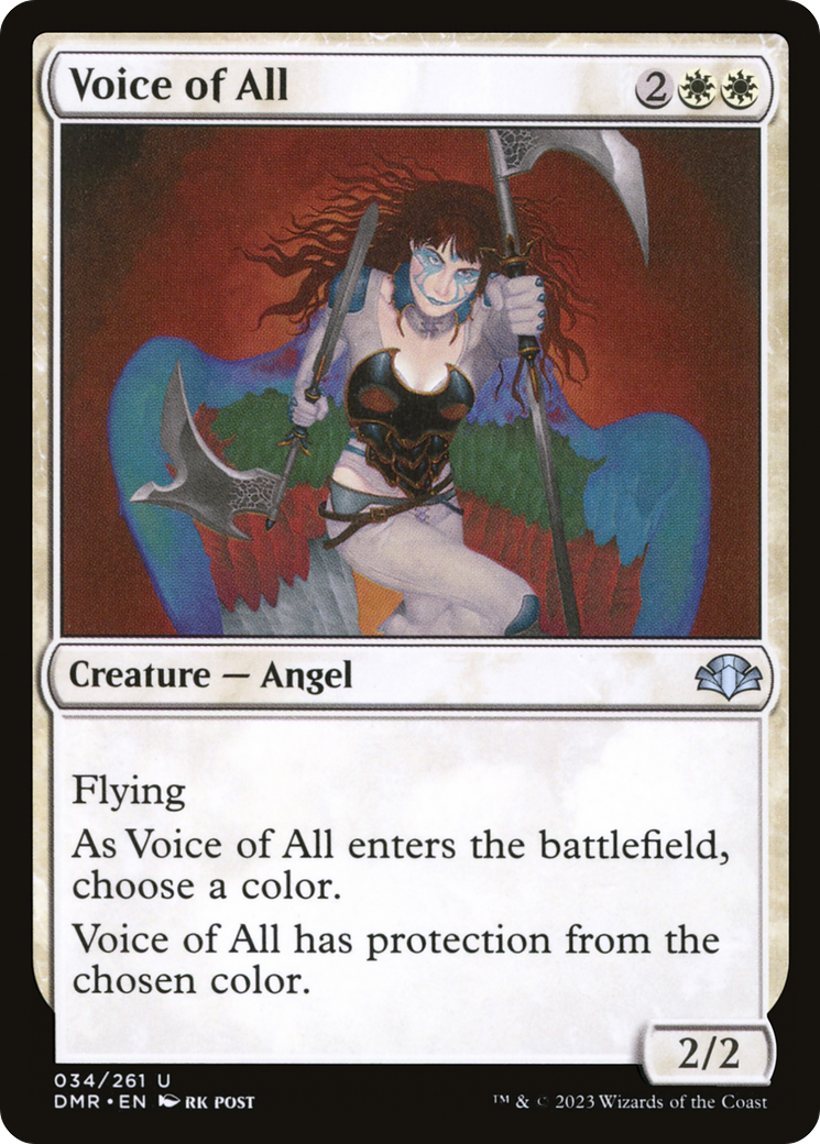 Voice of All (DMR-034) - Dominaria Remastered-1