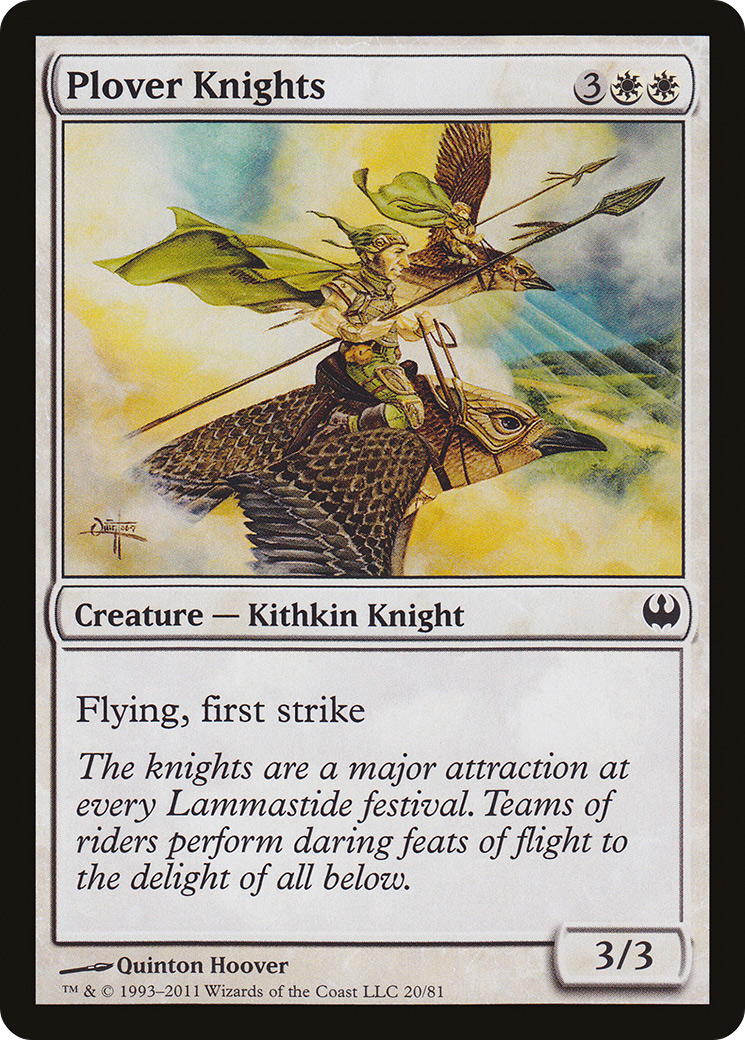 Plover Knights [Duel Decks: Knights vs. Dragons]-1