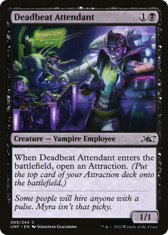 Deadbeat Attendant [Unfinity]-1