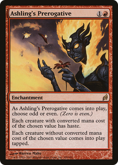 Ashling's Prerogative [Lorwyn]-1