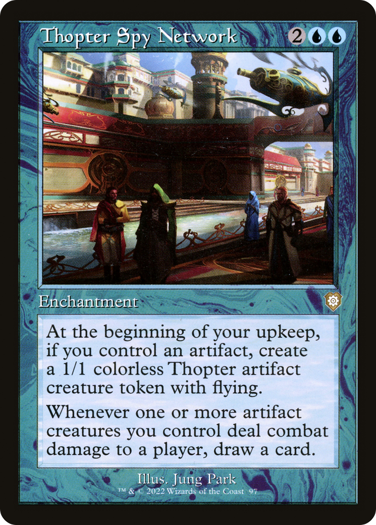 Thopter Spy Network (Retro Frame) (BRC-097) - The Brothers' War Commander-1