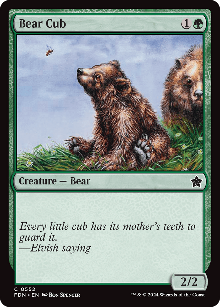 Bear Cub [Foundations]-1