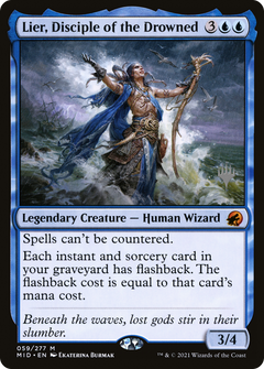 Lier, Disciple of the Drowned (Promo Pack) [Innistrad: Midnight Hunt Promos]-1