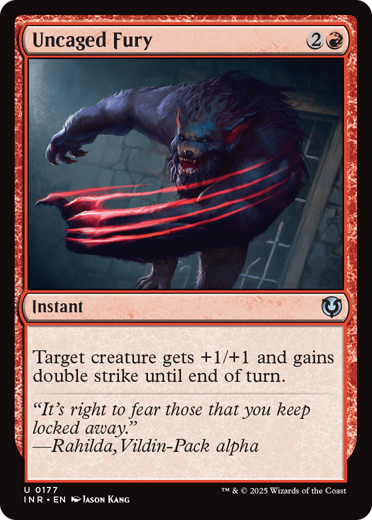 Uncaged Fury [Innistrad Remastered]-1