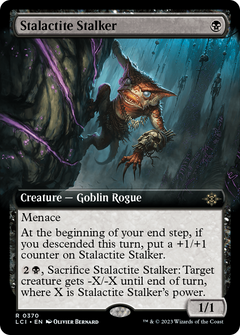 Stalactite Stalker (Extended Art) [The Lost Caverns of Ixalan]-1
